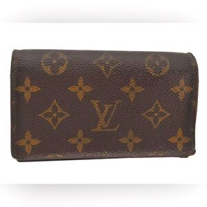 EUC Authentic Unisex Louis Vuitton Monogram Portefeuille Tresor Wallet